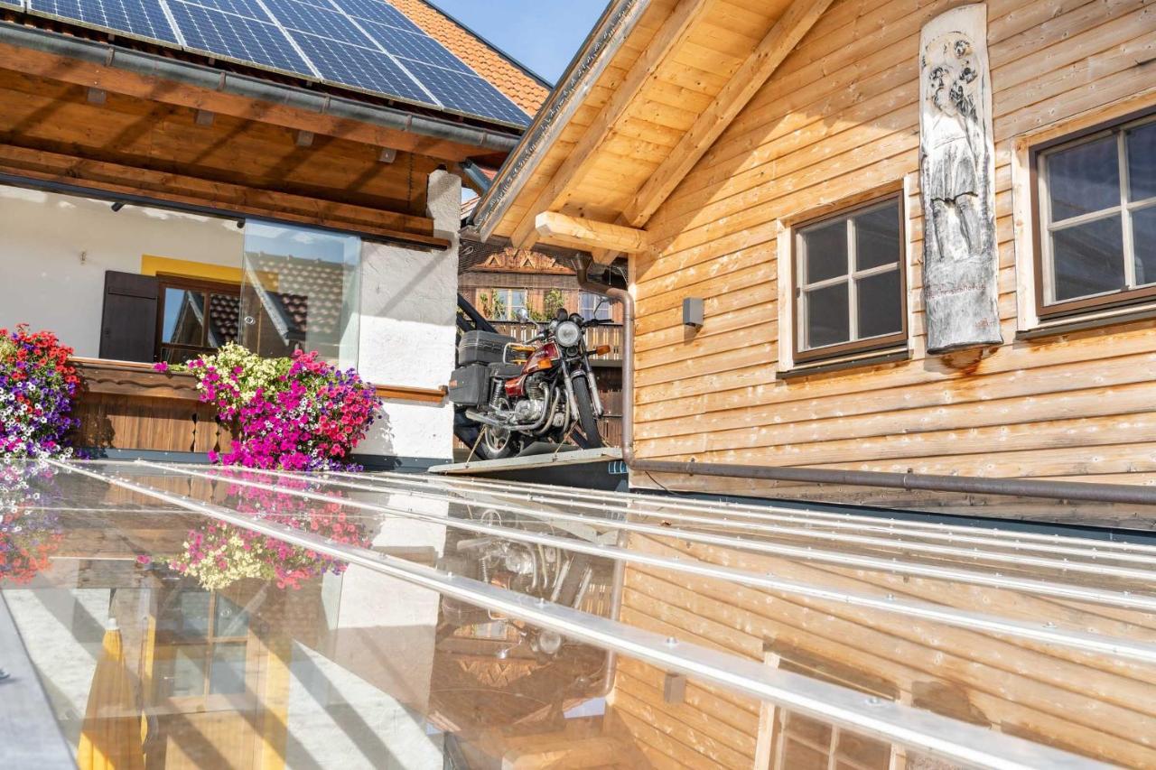 Apparthotel - Pension Ammertaler Hof Saulgrub Buitenkant foto